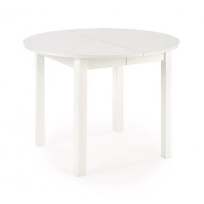 Стол обеденный HALMAR RINGO белый/белый 102-142/102